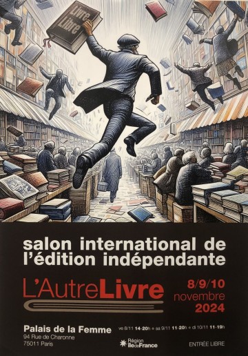 Lior éditions au salon de l'Autre livre 2024