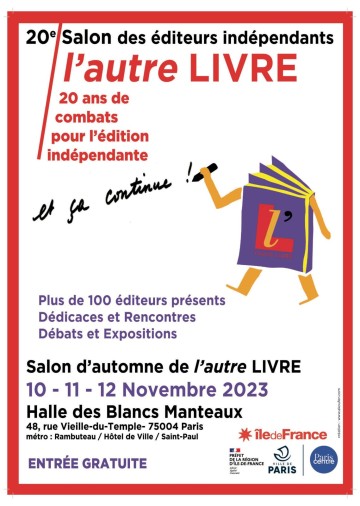 Lior éditions au Salon de l'autre livre automne 2023