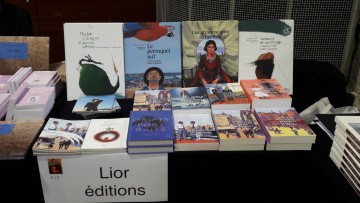 Lior éditions au salon de printemps de L'autre livre